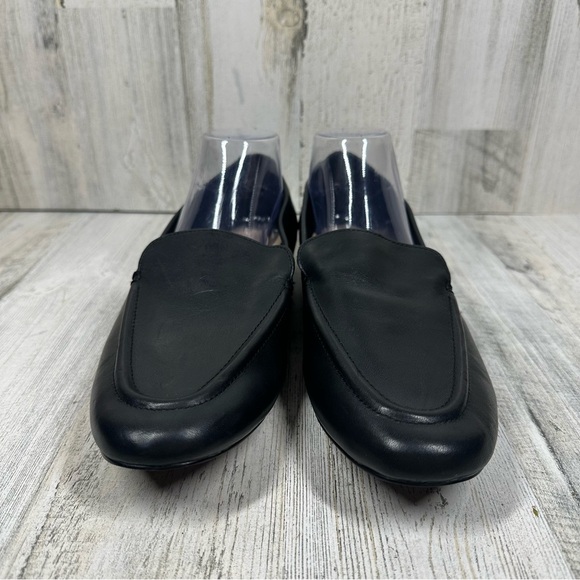 Aldo Women’s Joeya Pointed Toe Flats Slip On Loafers Black Leather Low Top #5 - Picture 2 of 11